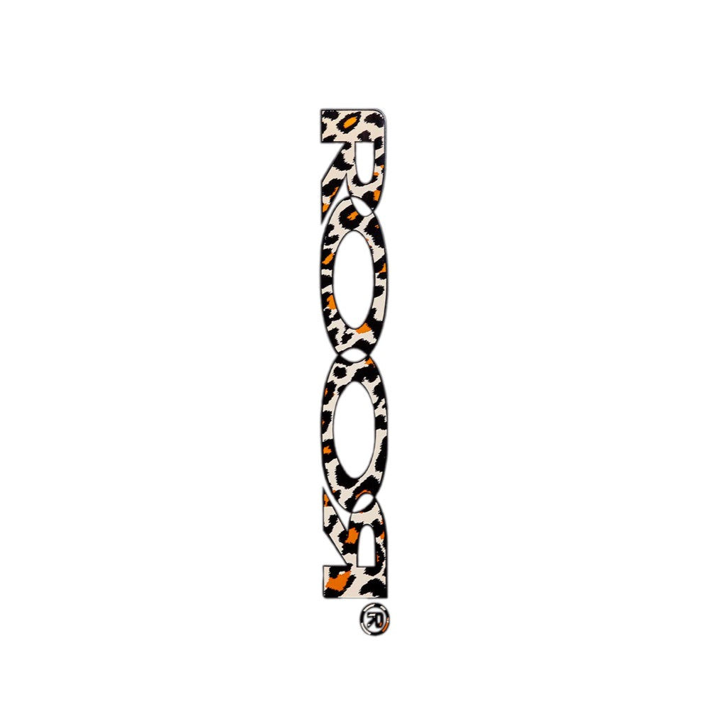 ROOR Little Sista 5.0mm Bong | 35cm | 18.8mm | Ice Notches | Leopard 3C