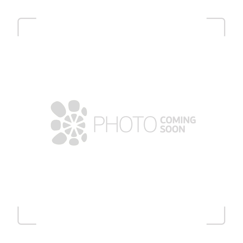 G-Spot Glass Male Quartz Banger with Sintered Base 90° angle | 14.5mm - Top View