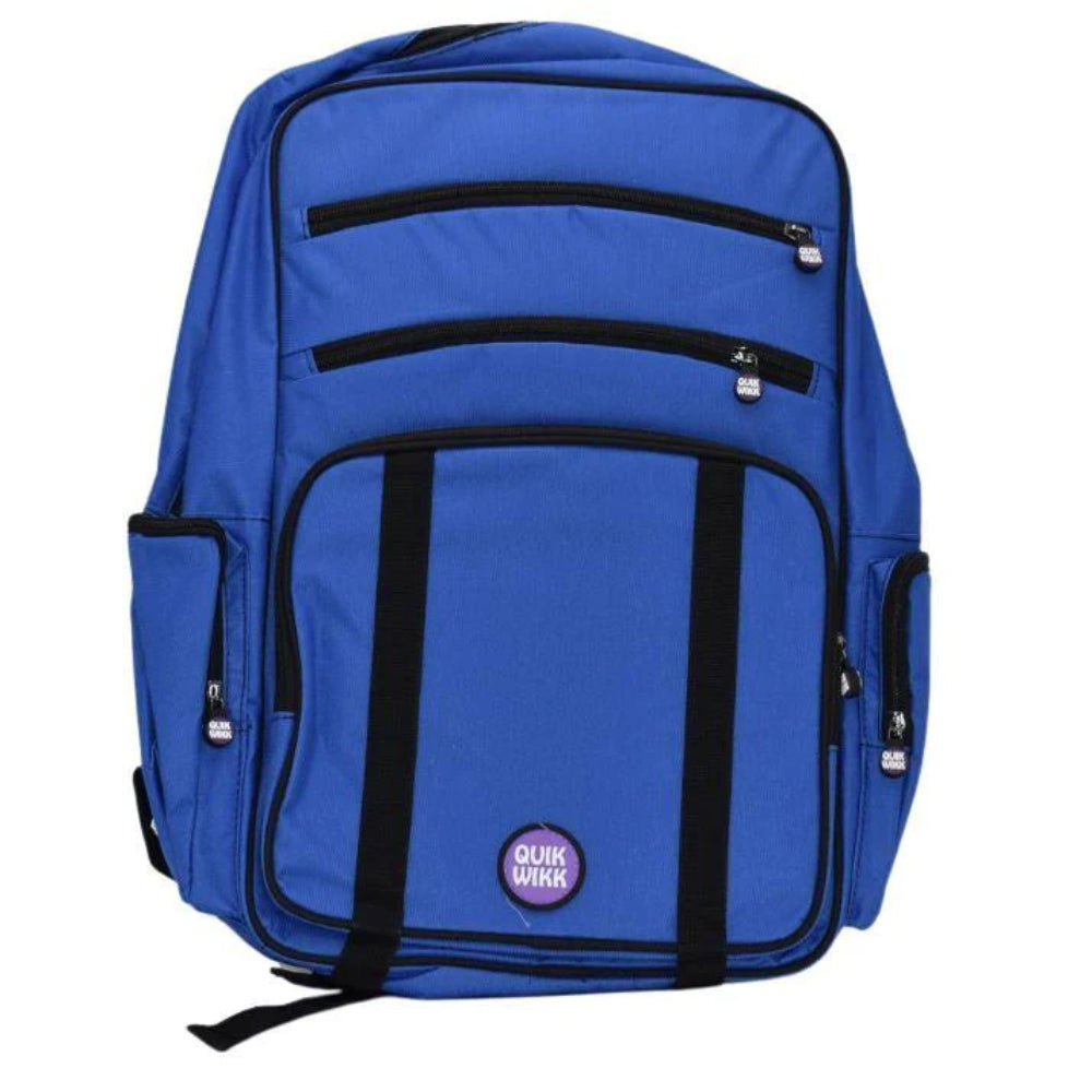 Quik Wikk Smell Proof Backpack | Blue