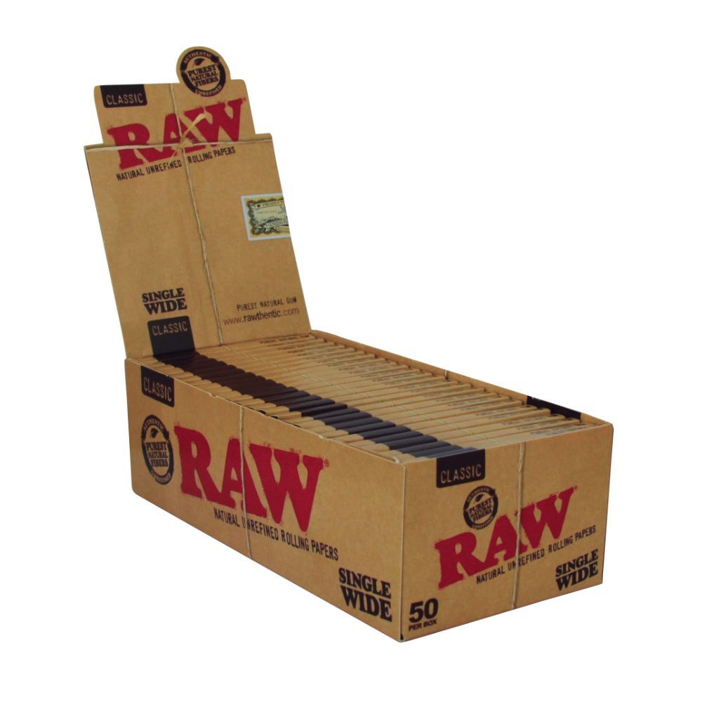 Raw Single Wide Single Window Rolling Papers
