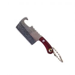 THGC EX III Mini Chopping Knife with Cover | Brown | Beer Opener