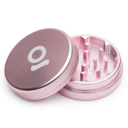 ONGROK 2 Piece Grinder | Rose Gold | Open