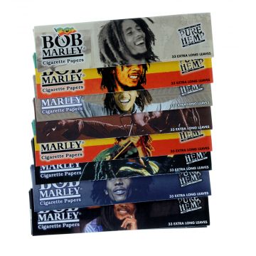 Bob Marley - 1 1/4 Hemp Rolling Papers - Single Pack